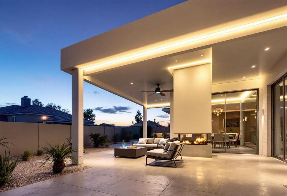 Contemporary Patio Cover