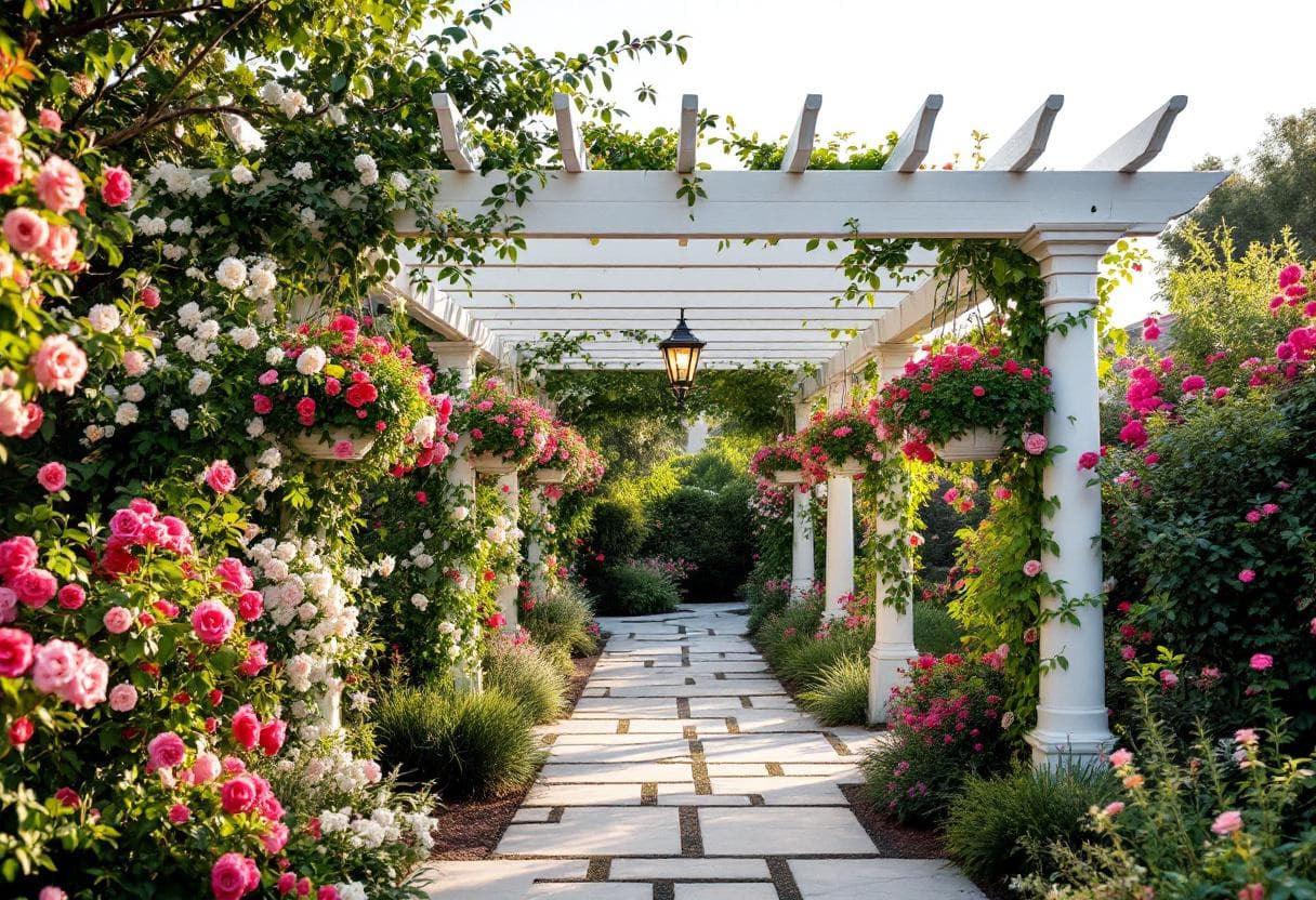 Elegant Garden Pergola